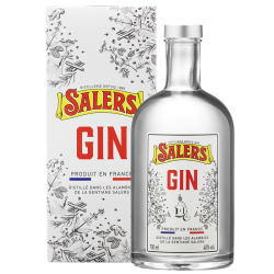 Gin Distillé SALERS sous étui 40% - 70cl