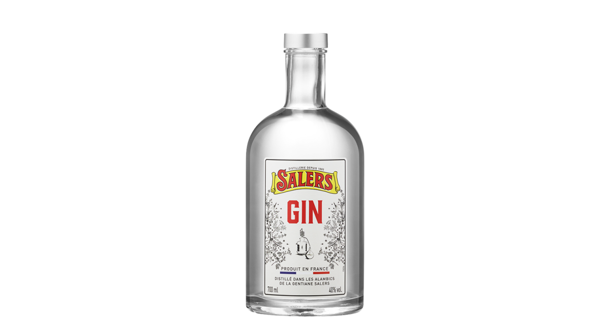 Gin Distillé SALERS 40% - 70cl