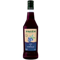 Sirop Myrtille PAGÈS 70cl