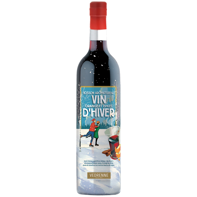 Vin d'hiver décoré - BABV VEDRENNE 75cl - 12%