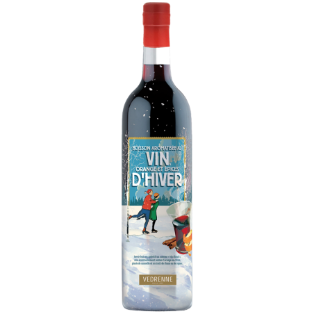 Vin d'hiver décoré - BABV VEDRENNE 75cl - 12%