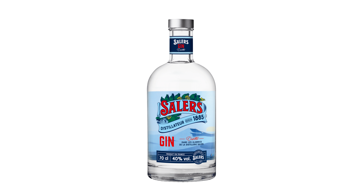 Gin Distillé SALERS 40% - 70cl