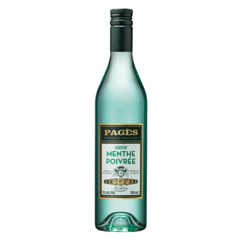 Liqueur de Menthe Poivrée PAGÈS 21% - 70cl