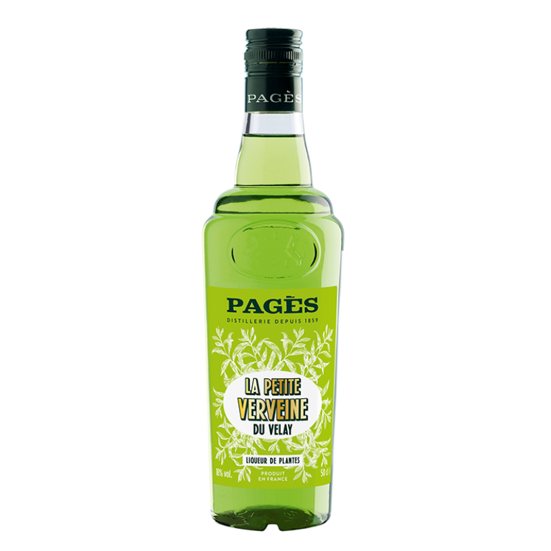 Liqueur Petite Verveine du Velay PAGÈS 18% - 50 cl Pagès