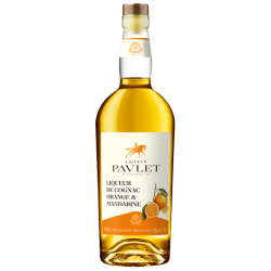 Liqueur de Cognac Orange Mandarine PAULET 40% - 70 cl