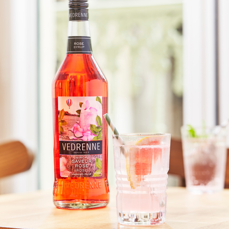 Sirop Saveur Rose VEDRENNE 100cl - 2