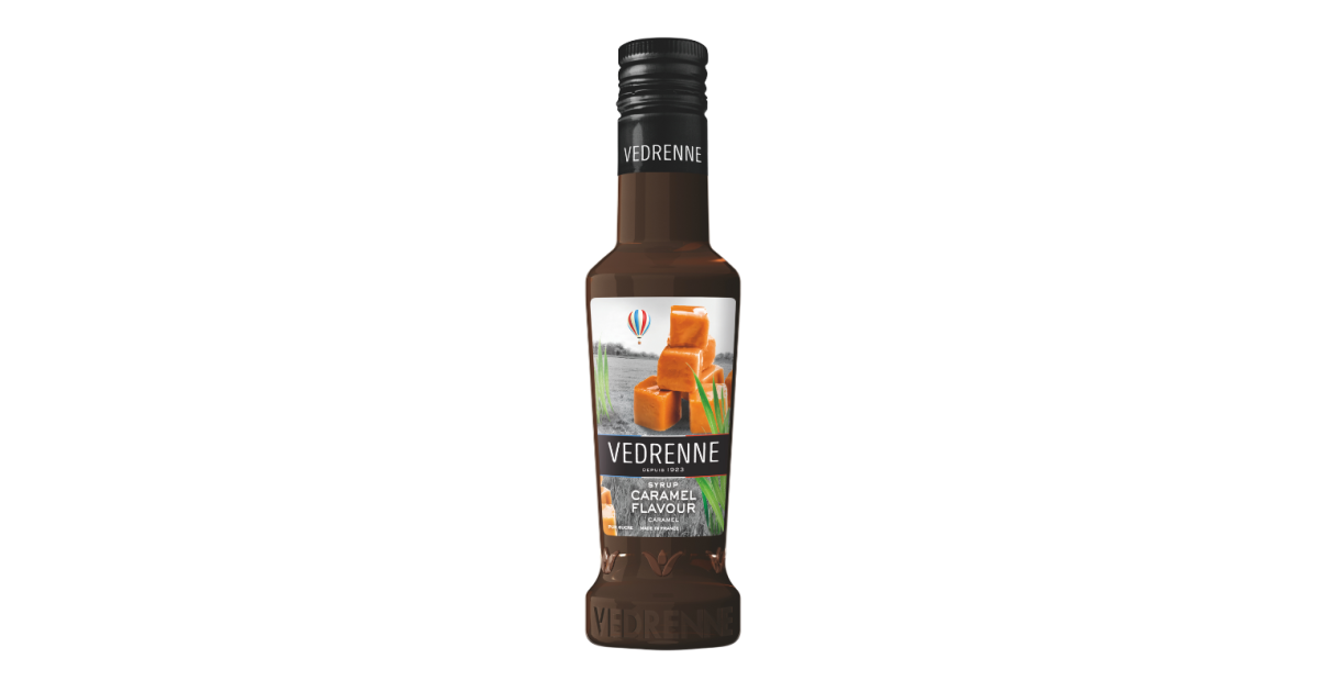 Sirop Saveur Caramel VEDRENNE 25cl - 1