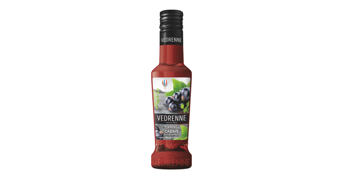 Sirop Cassis VEDRENNE 25cl