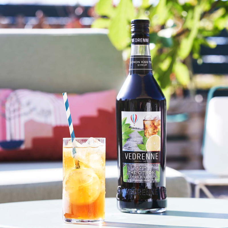 Sirop Thé Citron VEDRENNE 100cl - 2