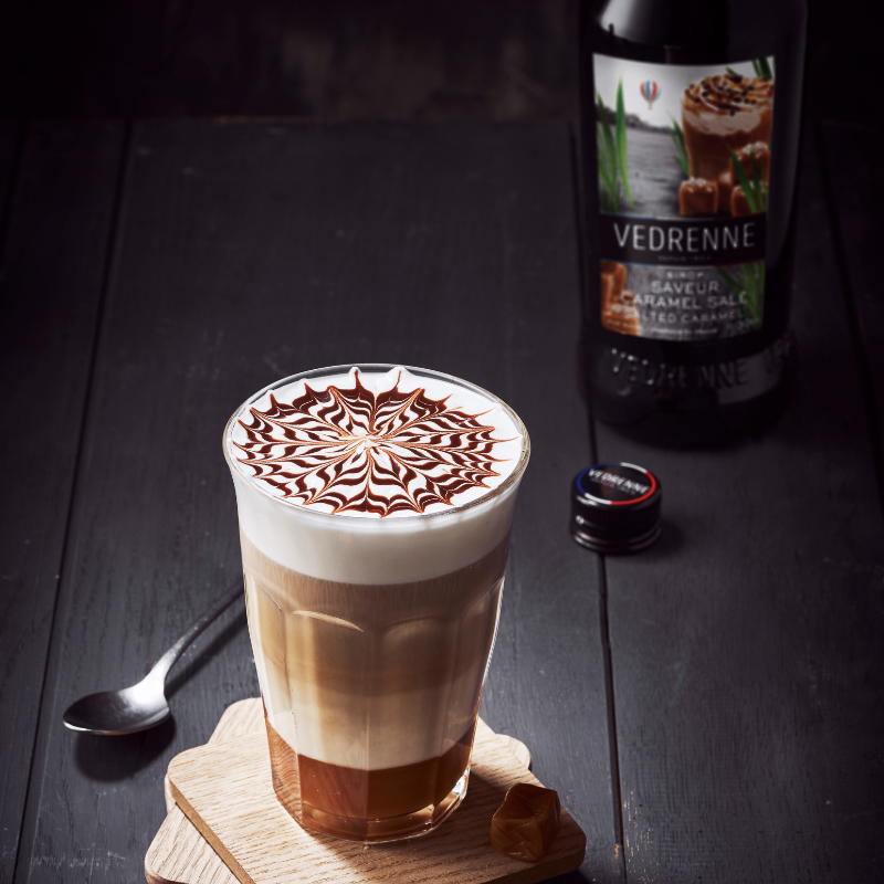 Sirop Saveur Caramel Salé VEDRENNE 100cl - 2