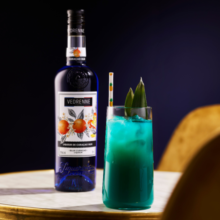 Liqueur de Curaçao Bleu VEDRENNE 25% - 70cl Vedrenne