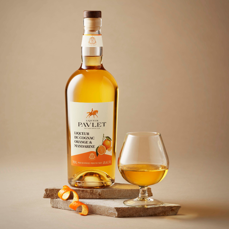 Liqueur de Cognac Orange Mandarine PAULET 40% - 70 cl