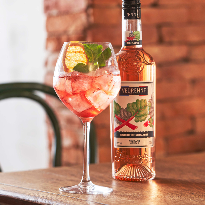 Liqueur de Rhubarbe VEDRENNE 20% - 70cl