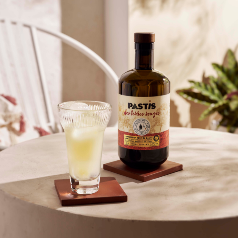 Pastis DISTILLERIE DES TERRES ROUGES 70cl - 45%