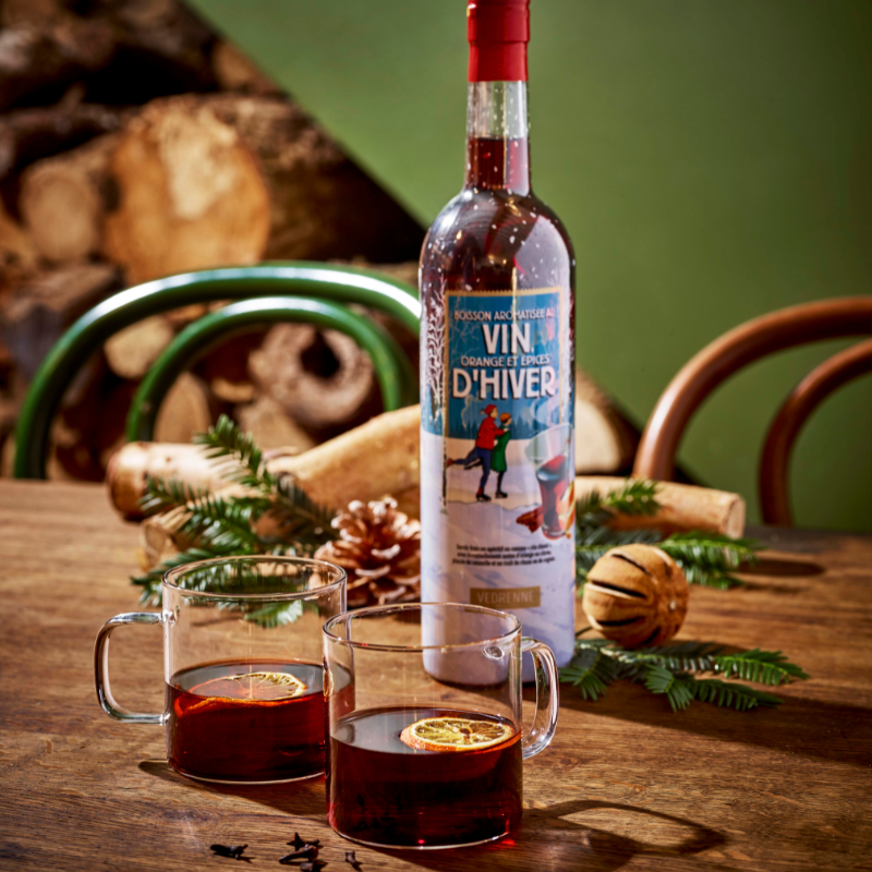 Vin d'hiver décoré - BABV VEDRENNE 75cl - 12%