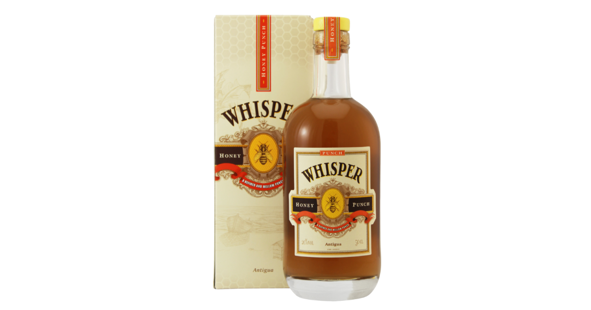 Honey Punch sous étui WHISPER Punch au Rhum 20% - 50cl
