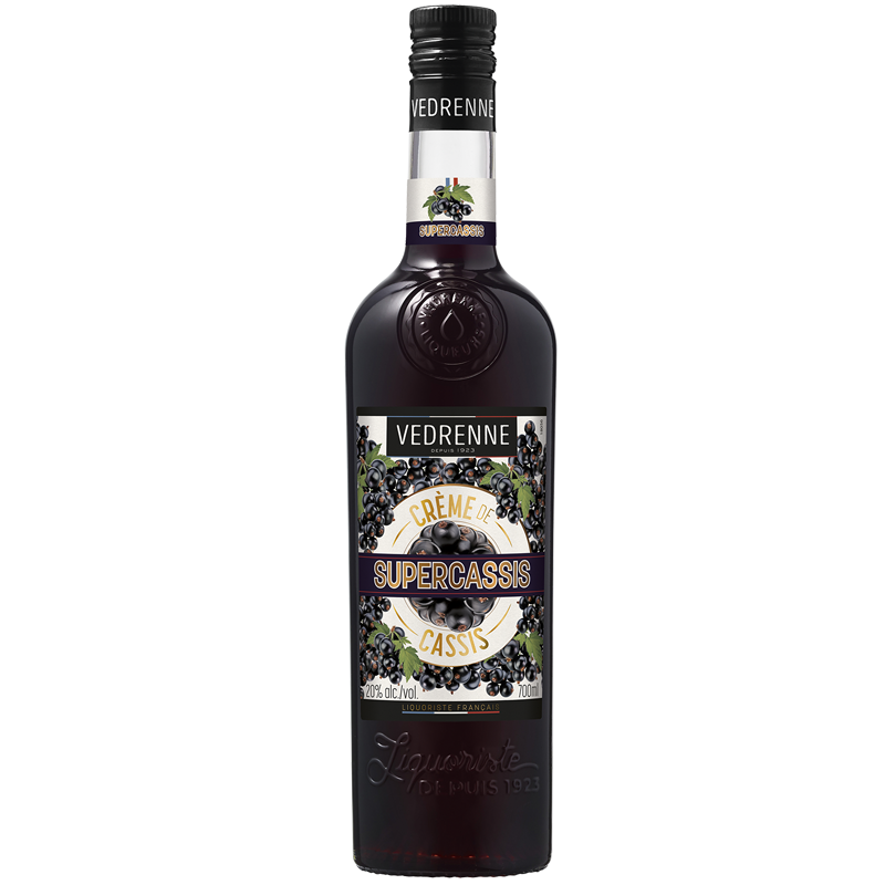 Supercassis VEDRENNE Crème de Cassis 20% - 70cl