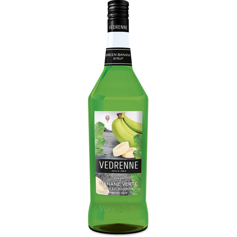 Sirop Banane Verte VEDRENNE 100cl Vedrenne - 1 Sirop Banane Verte VEDRENNE 100cl Vedrenne - 1