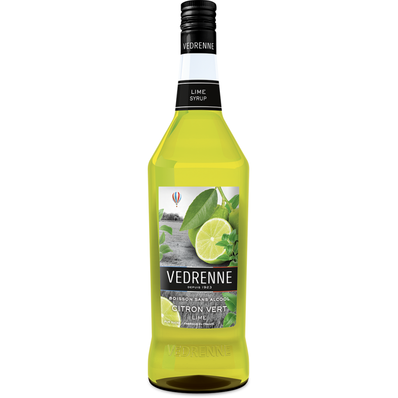 Boisson non alcoolisée Lime VEDRENNE 100cl Vedrenne - 1 Boisson non alcoolisée Lime VEDRENNE 100cl Vedrenne - 1