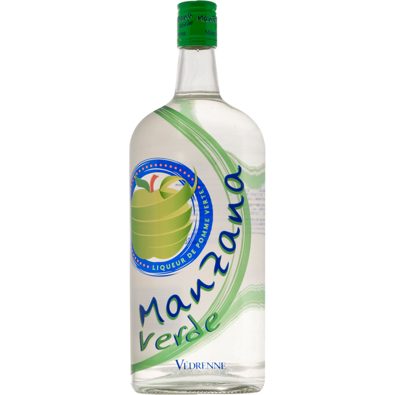 Liqueur de Manzana Verde VEDRENNE 18% - 100cl Vedrenne - 1 Liqueur de Manzana Verde VEDRENNE 18% - 100cl Vedrenne - 1