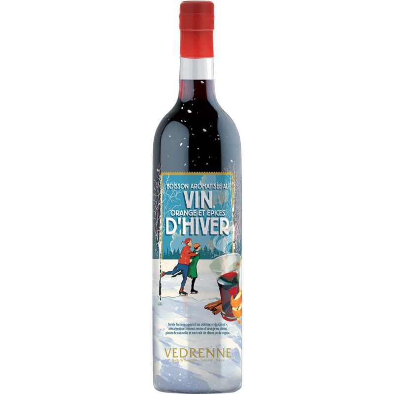 Vin d'hiver sleeve VEDRENNE 75cl - 12% Vedrenne - 1 Vin d'hiver sleeve VEDRENNE 75cl - 12% Vedrenne - 1