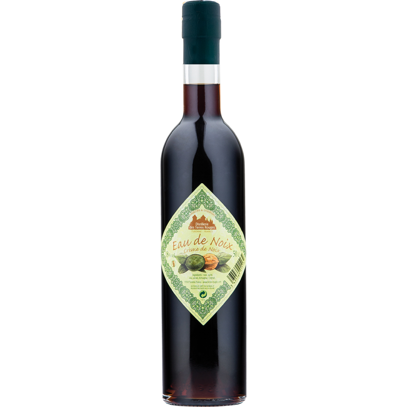 Eau de Noix DISTILLERIE DES TERRES ROUGES 18% - 50cl Distillerie des terres rouges - 1 Eau de Noix DISTILLERIE DES TERRES ROUGES 18% - 50cl Distillerie des terres rouges - 1