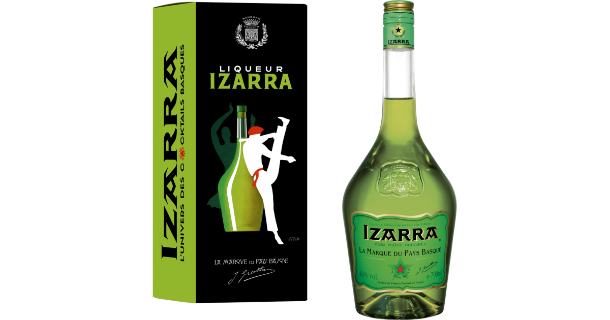 Liqueur IZARRA Verte sous étui 40% - 70cl Izarra - 1