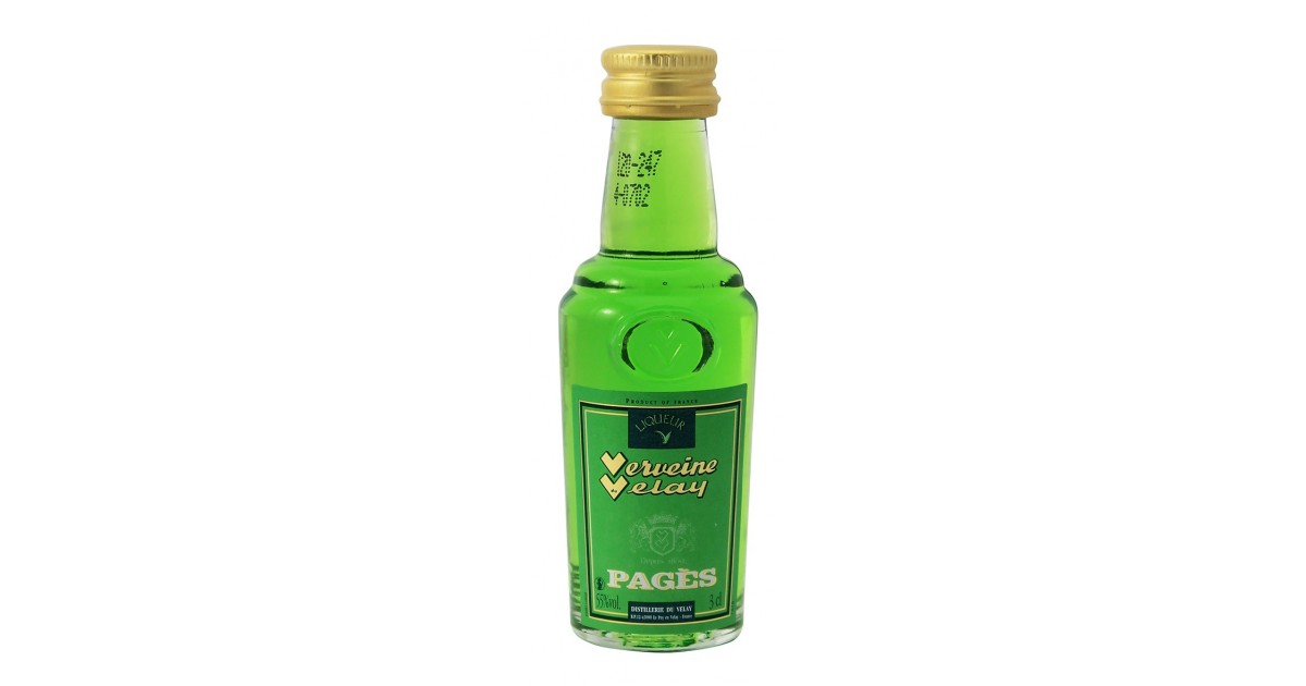 Liqueur Verveine du Velay Pagès 55% - 3cl