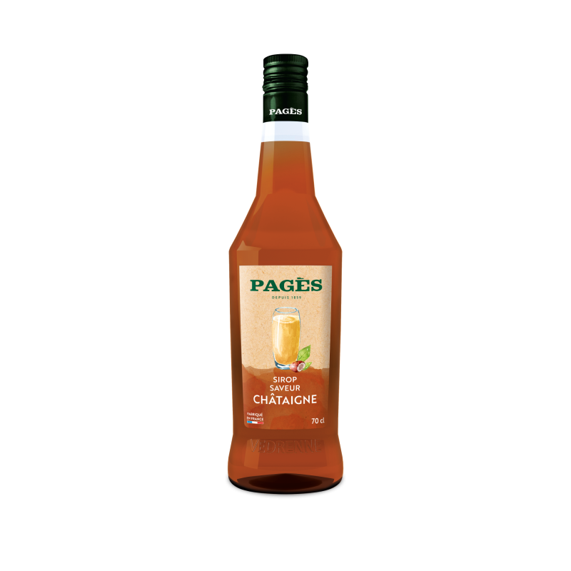 Sirop Saveur Châtaigne Pagès 70cl Sirop Saveur Châtaigne Pagès 70cl