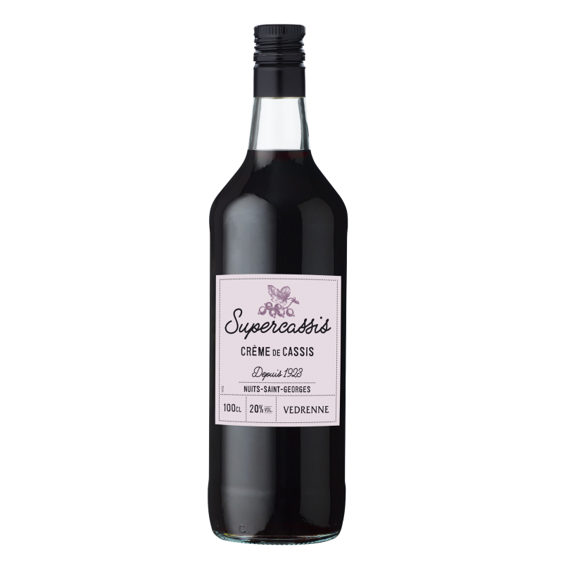 Crème de Supercassis Gamme Paysanne 20% - 100cl Crème de Supercassis Gamme Paysanne 20% - 100cl