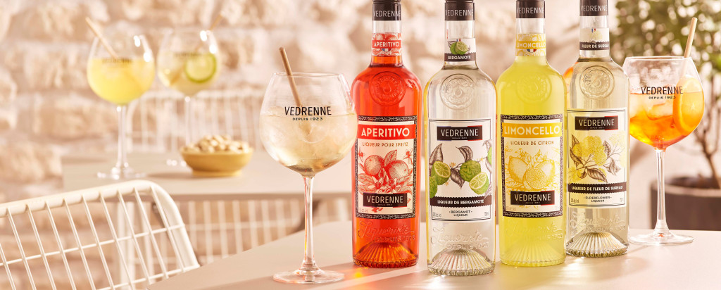 Collection de liqueurs pour Spritz  par VEDRENNE